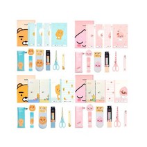 카카오프렌즈 문구세트 초등학생 문구세트 신학기준비 교회 학교 기관 단체선물 어린이 학용품 세트 1~2학년 문구세트 3~6학년 문구세트, 어피치세트(3-6학년)