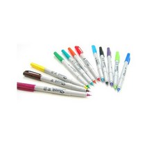 샤피 울트라 파인 유성펜, 1개, 녹색