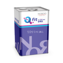 노루페인트 큐피트 아스팔트 슁글방수재 18kg 중상도, 흑적색, 1개