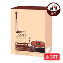 남양 루카스나인 티라미수라떼 30T, 1, 단일