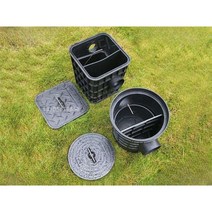 하수구 유수분리기 매몰용 식당 업소용 플라스틱 주방 분리기, C. 315 작은 25L