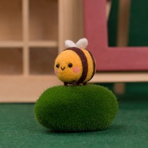 인형옷만들기패키지키트세트 반려견인형제작 반려견양모인형 양모고슴도치 강아지양모인형 양모인형, 작은 꿀벌 곰 없음 비디오 자습서