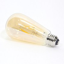 비츠온 LED 에디슨 램프 ST 4W, 전구색