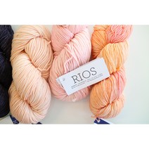 리오스 Rios / 말라브리고 Malabrigo / 100% 퓨어 메리노울 최상급 울사 핸드다잉얀, 703 ALMOND