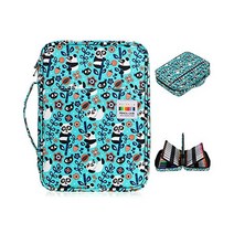 BTSKY 색연필케이스 파우치 대용량 필통 컬러 홀더 203841, Panda, Panda