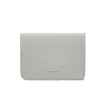 [질샌더] 로고 폴드 카드지갑 J07UI0012 P5355 054 PASTEL GREY