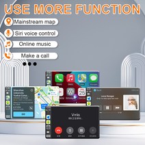 카플레이 동글 Vrriis 3.1 업그레이드 무선 카플레이 Cplay2air 애플 어댑터 동글 아우디 A3 A4 A5 A6 A7 Q, 06 Q2