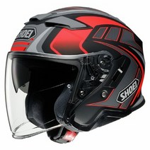 쇼웨이 헬멧 쇼에이 바이크 홍진 클래식 오토바이 오픈 페이스 SHOEI J-CRUISE II AGLERO TC-2 제트 헬멧, 04 red black