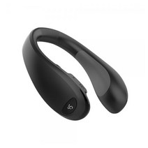 상상공간 어디서든 가볍고 따뜻하게 초경량 넥밴드 히터 넥 워머 목걸이 히타 온풍기 캠핑 낚시 용품, 블랙 1개