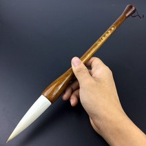 양호장봉대제필 대호필 고급 서화붓 서예붓 대호필 동양화 고급 장지 사군자 붓 양모필, 붓놀림, 양의 털