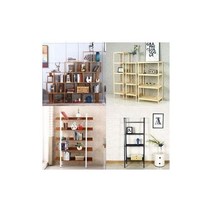 월드P/ 유럽풍 인테리어 책장/선반/철재스틸메탈, 05_PZ.책장.4단