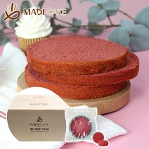 레드벨벳 3호 케이크 시트 1BOX 케익 수제 만들기 재료 베이킹 체험 실습 카스테라, 레드벨벳3호 케이크시트 1박스 20개입