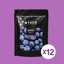 타코 블루베리에이드 1kg (12개박스), 단품