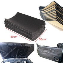 차량용 차음 방음 흠음 단열 재 자동차 사운드 앰프 91827pcs 50x30cm 코튼 사운드 데드너 데드닝 엔진 방화벽 매트 소음 보닛, 27개 3mmx50cmx30cm