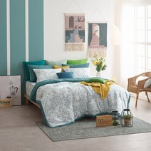 [박홍근홈패션] 플레인 모달코튼 와플 침구 풀세트 S