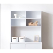 튼튼한 주방용 화이트 심플 상부 수납장(800) 접시 가구 그릇장