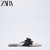 ZARA 자라 리본 플랫 뮬블로퍼