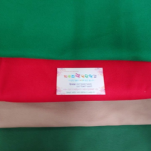 짜투리 땡 원단창고 070601 면소재 10수 도톰한 옥스포드원단 4색상 폭 112cm 패브릭원단 두께감있고 힘있는 원단, 빨강