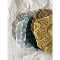 스너그온유 면100% 바이오워싱 템퍼베개커버 고무줄커버