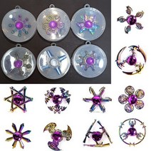 [더조은] 메탈 레인보우 스피너 피젯 핑거 핸드토이 스트레스해소 졸음방지 부드러운 움직임