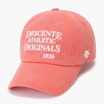 데상트 데상트모자 KQF SN323HCP72-ORG 워싱 볼캡 / ORG0, FREE