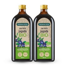 프리미엄 로사 [프리미엄로사][폴란드직수입] 유기농 빌베리 원액(500ml) 2병, 선택완료, 단품없음