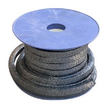 흑연 패킹 로프 그라파이트패킹 그랜드패킹 고온 고압, 두께 6mm 길이 74m