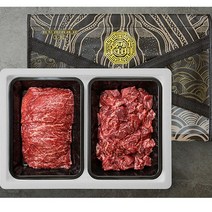 1+ 한우선물세트 소고기 명절선물 고급 진공포장, (1호) 불고기+국거리 600g