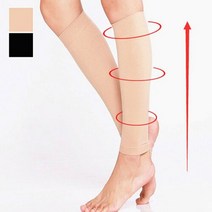 남여공용 탄력 좋은 종아리 압박 슬리브 밴드 2p, 스킨_FREE, 본상품선택
