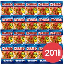 하리보 스타믹스 200gx20봉/수박/딸기/하리보, (무배)하리보 스타믹스 200gx20