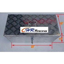 화물차 공구 함 박스 23x11x10 알루미늄 픽업 트럭 트렁크 베드 캠퍼 도구 상자 보관 잠금 장치