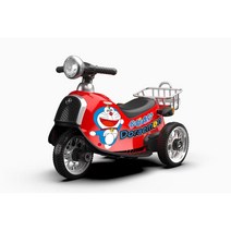 어린이전동차 전기자동차 세발자전거 2-7세 전기오토바이 아기전동차, 빨간색 +원격 제어