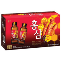 웅진 홍삼꿀D 드링크, 100ml, 80개