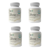 글루타치온 건조효모 동결건조 로얄젤리 락토페린 엘라스틴 함유 식약처 해썹 인증 정 정제, 2세트, 90정/2병/3개월분