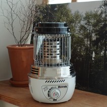 루베크 가스난로 캠핑용 이동식 야외용 감성 미니 부탄 가스 난로 낚시 소형 미니히터 가스히터 (크림 화이트)