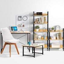 거실 철제가구 원목 테이블 선반 수납장 튼튼한벽 조립식 의자 diy 다용도, 심플책장선반3단