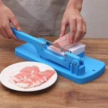 냉동 육절기 업소용 머리고기 후지 수동 양고기 커터 슬라이스 기계 다기능 클리버 내구성 식품 가정 요리, 한개옵션0