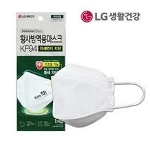 미마 KF94 중형 마스크 국산 새부리형 개별포장, 화이트, 10매, LGKF94_대형