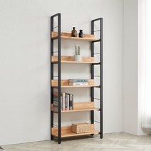 [우아미아이] [우아미가구]시밀레 참죽 원목 스틸 장식장 800, 색상:참죽원목