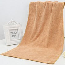 ZZJJC 수건 이발소에서는 수건을 강하게 흡수하여 마른 머릿수건 행주로 차를 닦다, 75*35cm, 토황색