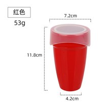 떡 만드는 기계 가정용 모찌 가래떡 반죽기 분말 설탕 시프터 말차 코코아 파우더 커피 스프링클 항아리 밀, 02 빨간