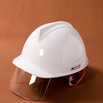 AM-301 동명 보안경 안전모 투구형 공사현장 탈부착형, 상품선택, 주황
