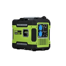가솔린 발전기 220V 3KW 가정용 캠핑용 저소음 야외 자가발전기, 3kw 사일런트 디지털 인버터 핸드 풀(미니)