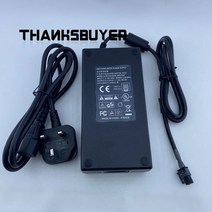 AC DC 어댑터 Simplayer Boost Kit (8NM) Power Supply With/Without Cable for Fanatec GT CSL/DD PRO Ra, 03 add  UK   Plug