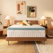 Tempur-Pedic 템퍼 어댑트+쿨링 매트리스 토퍼 화이트 7.62cm 미디움 럭셔리 프리미엄 폼 세탁 가능 커버 풀 사이즈, 3 Inch, Twin XL