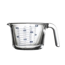 현물 뜨거운 판매 측정 컵 스테인레스 스틸 측정 컵 강화 유리 측정 컵 클래식 스타일 내열 무연 유리 측정 컵 아침 식사 졸업 구운 우유 컵 전자 레인지 사용 가능, HMMC10높은 붕소 내열 측정 컵1000밀리리터 구경