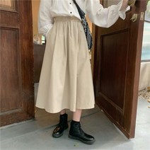 여성 빈티지 벌룬 소매 셔츠 A라인 스커트 세트 프렌치 로맨틱 캐주얼 데이트룩 투피스