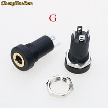 CHENGHAORAN 1PCS 3.5MM PJ-392 A 3640 399 341 342M 301 스테레오 암 소켓 잭 (나사 포함) 3.5 오디오 비디오 헤드폰 커넥터, G