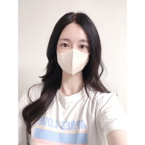 언니네 잡화공간 KF94 새부리형 퍼플 컬러마스크 25매 국내산, 포그 그레이, 중형
