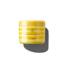 [더샘] #영양보습꿀광피부# 케어 플러스 마누카 허니 크림 (100ml) 쫀득 고보습 수면팩으로도 좋아요 케이스리뉴얼, 1개